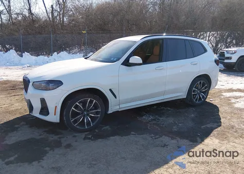 2023 BMW X3 xDrive30I from USA, damaged, VIN 5UX53DP09P9R51277